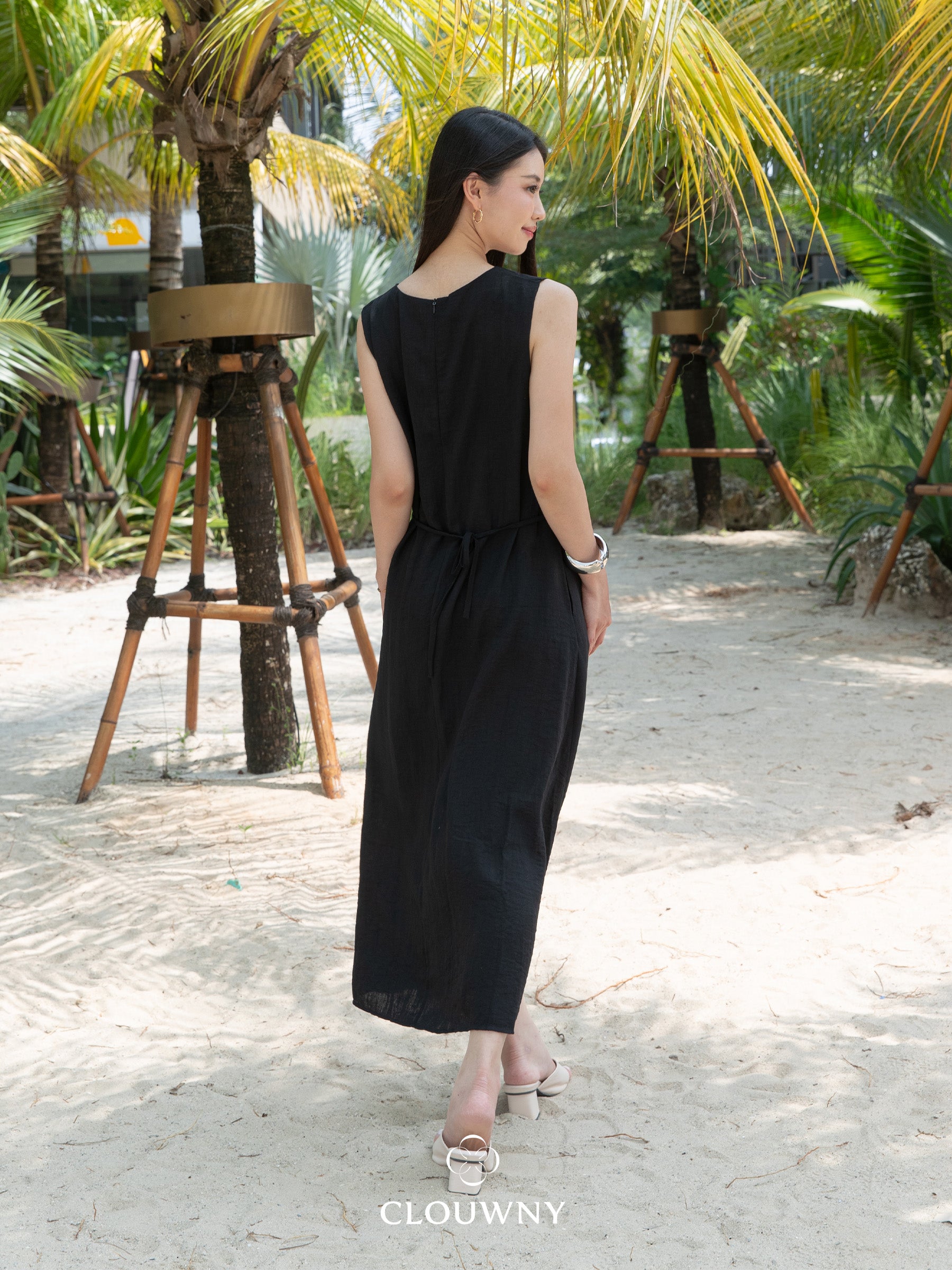 Barla Loose Dress - Black